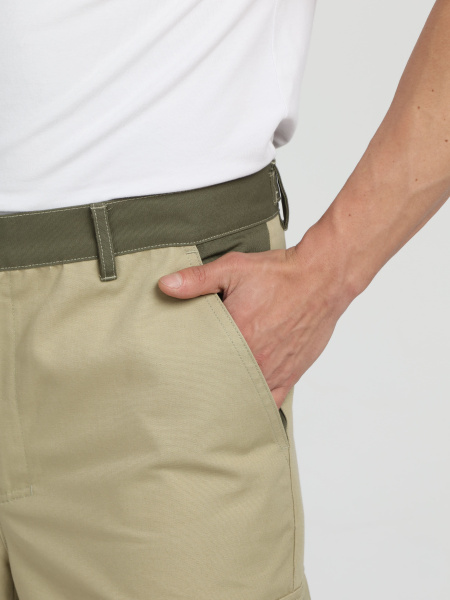 Брюки Ридоф (тк.Канвас,270), хаки/бежевый