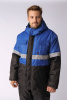 Костюм зимний Мегрес-2 СОП (тк.OxLine,90) п/к, васильковый/черный