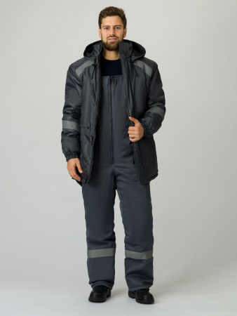 Куртка зимняя Урбанкор СОП (тк.Оксфорд), т.серый