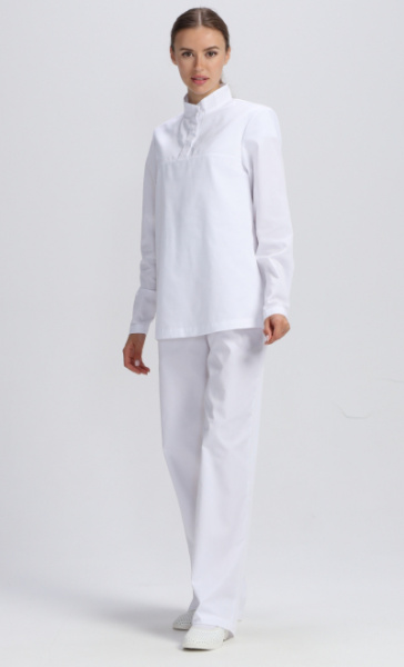 Костюм женский Хаспфуд-Стандарт (тк.Смесовая,160), белый