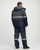 Костюм зимний Мегрес-2 СОП (тк.OxLine,90) п/к, т.серый/т.синий
