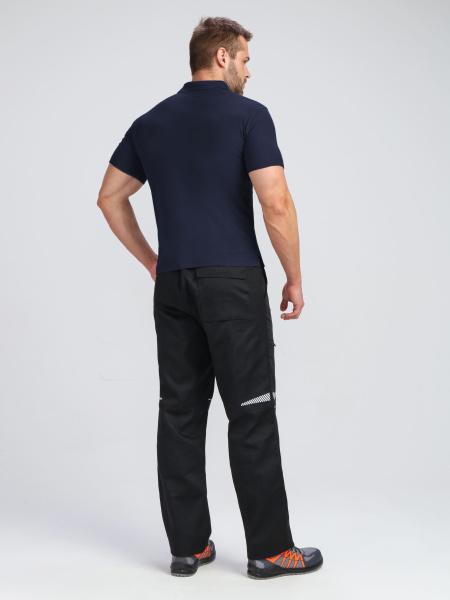 Рубашка поло ProfLineBase (тк.Пике,180), т.синий