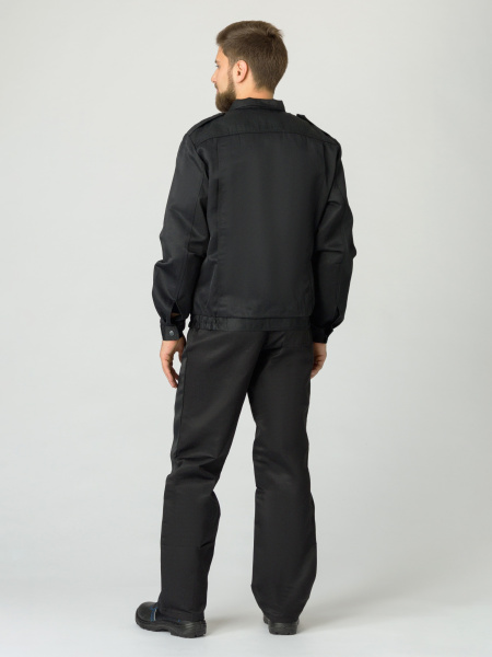 Костюм Сигур-1 (тк.Смесовая,210) брюки, черный