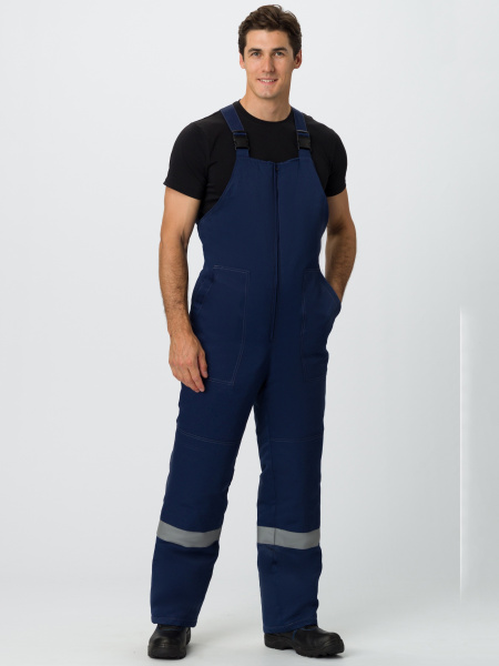 Костюм зимний Нейч-2 СОП (тк.Смесовая,210) п/к, т.синий/васильковый