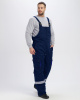 Костюм зимний Нейч-2 Премиум СОП (тк.Смесовая,240) п/к, т.синий/васильковый