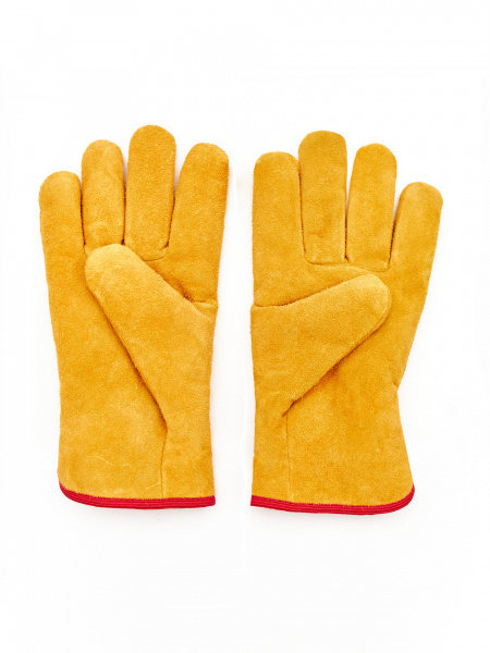 Перчатки спилковые утепленные ProfLineBase