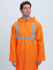 Плащ влагозащитный сигнальный ProfLineBase СОП (ПВХ,180), оранжевый
