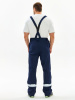 Костюм сварщика Велдсвар-СОП 2 кл.защиты (тк.Хлопок-ОП,350) брюки, т.синий/васильковый