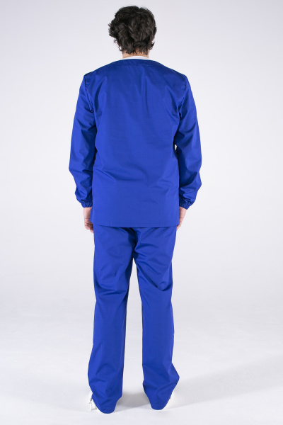 Костюм мужской Хаспфуд-База (тк.ТиСи,120), васильковый