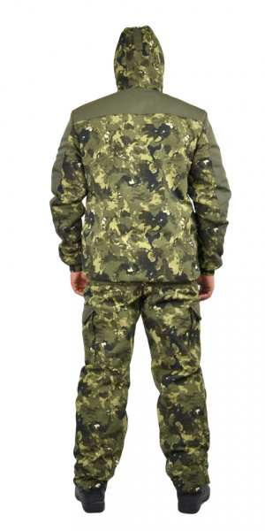 Костюм мужской Турист д/сезонный (тк.Рип-Стоп,210), КМФ сепия/хаки