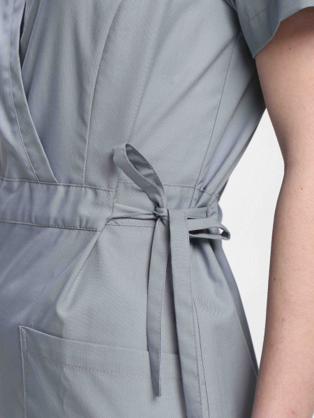 Костюм женский MedLine Марина (тк.Коттон-Рич,130), серый