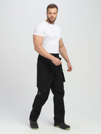 Брюки ProfLineLeader (тк.Софтшел), черный