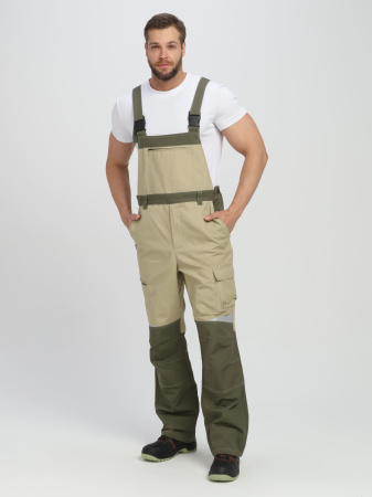 Полукомбинезон Ридоф (тк.Канвас,270), хаки/бежевый