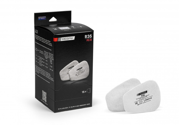 Фильтр противоаэрозольный RESPIK® R35 P3 R (2 шт)