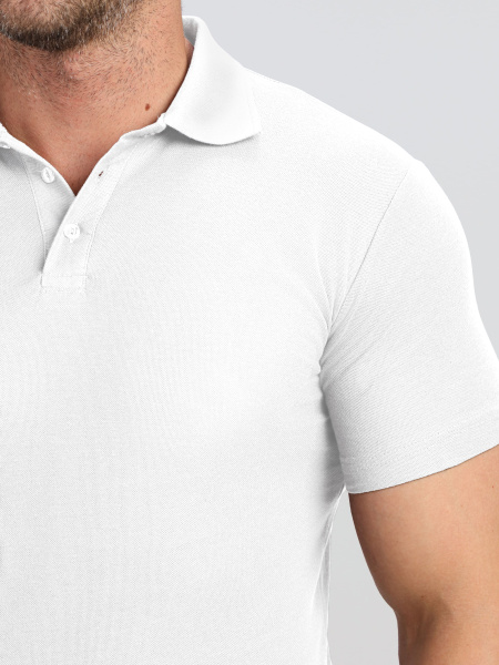 Рубашка поло ProfLineBase (тк.Пике,180), белый