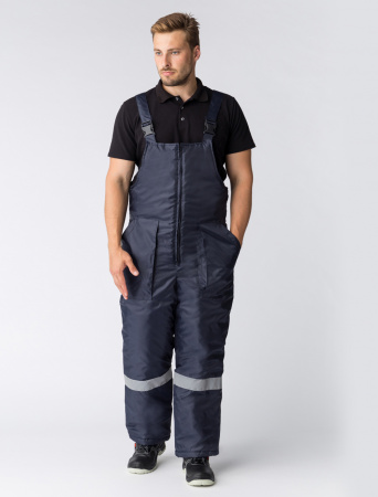 Костюм зимний Мастер (тк.Оксфорд) п/к, т.синий