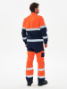 Костюм сигнальный ProfLineSpecialist-2 (тк.Смесовая МВО,240) п/к, оранжевый/т.синий