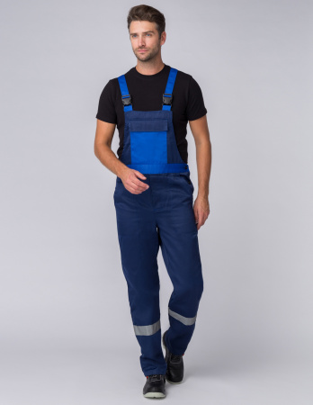 Костюм Роба-2 СОП (тк.Смесовая,210) п/к, т.синий/васильковый