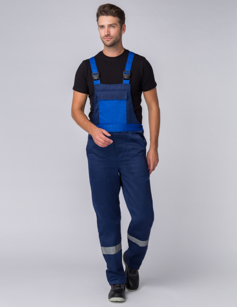 Костюм Роба-2 СОП (тк.Смесовая,210) п/к, т.синий/васильковый