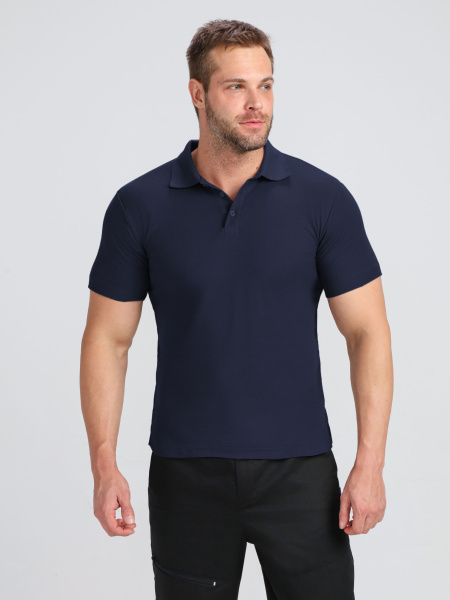 Рубашка поло ProfLineBase (тк.Пике,180), т.синий