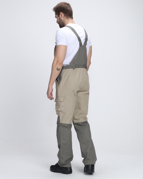 Полукомбинезон Ридоф-2 (тк.Канвас,270), хаки/бежевый