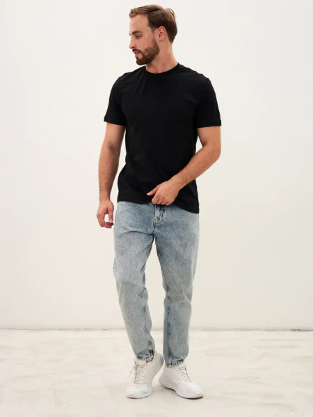 Футболка ProfLineBase (тк.Трикотаж,160), черный