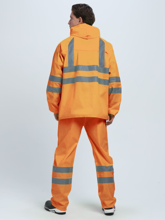 Костюм влагозащитный сигнальный ProfLineSpecialist СОП (ПВХ,210), оранжевый