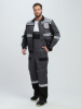 Костюм Вивантек-2 СОП У. (тк.Смесовая,240) п/к, т.серый/черный/св.серый