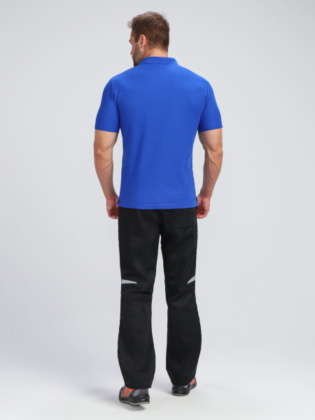 Рубашка поло ProfLineBase (тк.Пике,180), васильковый