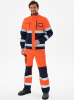 Костюм сигнальный ProfLineSpecialist-2 (тк.Смесовая МВО,240) п/к, оранжевый/т.синий
