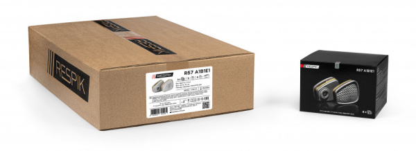 Фильтр противогазовый RESPIK® R57 А1В1Е1 (2 шт)