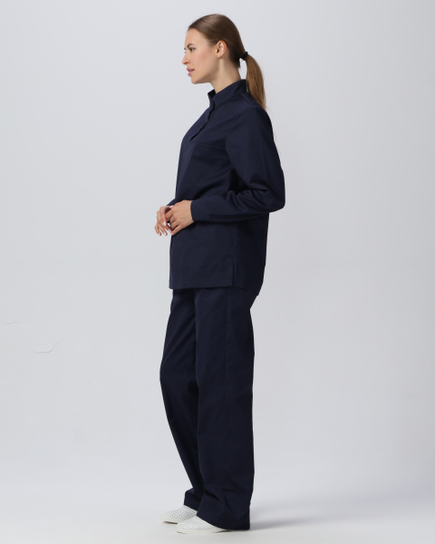 Костюм женский Хаспфуд-Стандарт (тк.Смесовая,160), т.синий