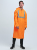 Плащ влагозащитный сигнальный ProfLineBase СОП (ПВХ,180), оранжевый