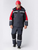 Костюм зимний Вектрон-2 СОП У. (тк.Смесовая,240) п/к, серый/черный/красный