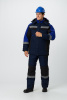Костюм зимний Вектрон-2 СОП (тк.Смесовая,240) п/к, т.синий/черный/васильковый