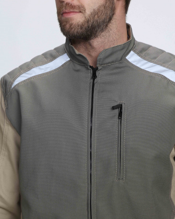 Куртка Ридоф-2 (тк.Канвас,270), хаки/бежевый