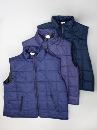 Жилет утепленный Офис (тк.Дюспо), т.синий