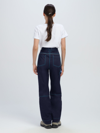 Брюки женские ProfLineSpecialist (тк.Смесовая,240), т.синий/васильковый