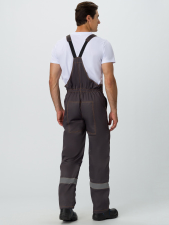 Костюм лесоруба Волат-Урбан СОП (тк.Нортон,262) п/к, серый/черный/оранжевый