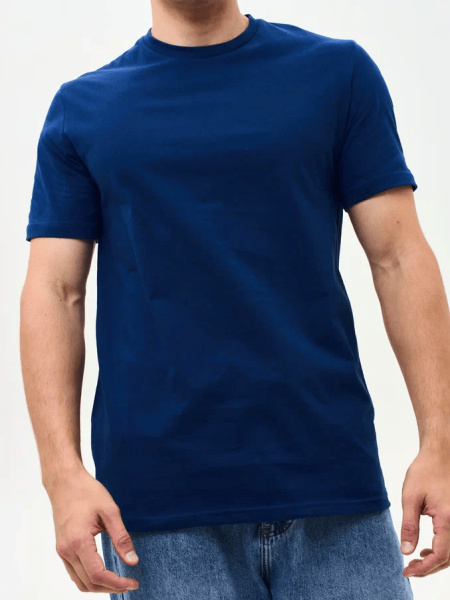 Футболка (тк.Трикотаж,160), т.синий