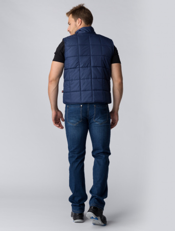 Жилет утепленный Офис (тк.Дюспо), т.синий