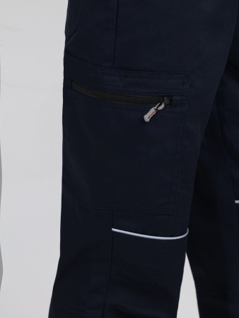 Полукомбинезон женский ProfLineSpecialist (тк.Смесовая,240), т.синий/васильковый