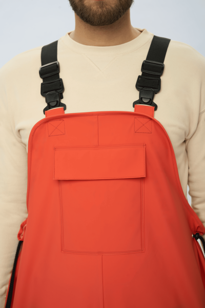 Костюм влагозащитный для рыбаков ProfLineSpecialist СОП (ПВХ,550), оранжевый