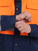 Костюм сигнальный Яркон-2 СОП (тк.Смесовая,210) п/к, оранжевый/т.синий