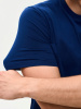 Футболка (тк.Трикотаж,160), т.синий