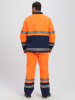 Костюм сигнальный Яркон-2 СОП (тк.Смесовая,210) п/к, оранжевый/т.синий