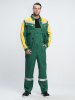 Костюм Роба-2 СОП (тк.Смесовая,210) п/к, зеленый/желтый