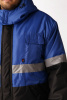 Костюм зимний Мегрес-2 СОП (тк.OxLine,90) п/к, васильковый/черный