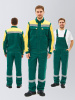 Костюм Сфера-2 СОП CH (тк.Смесовая,210) п/к, зеленый/желтый