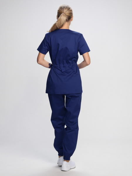 Костюм женский MedLine Марго (тк.Смесовая,145), т.синий